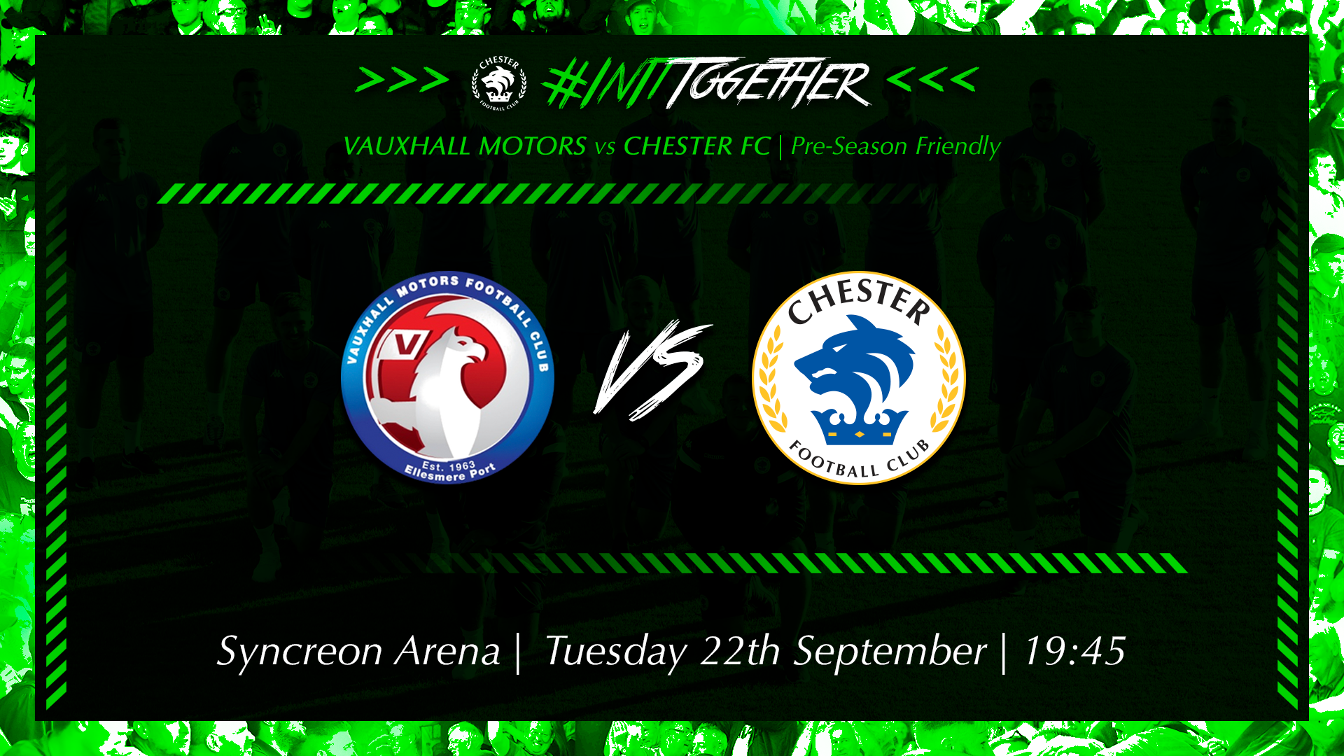 Chester Football Club Official Website Pre Season Preview Vauxhall Motors Vs Chester